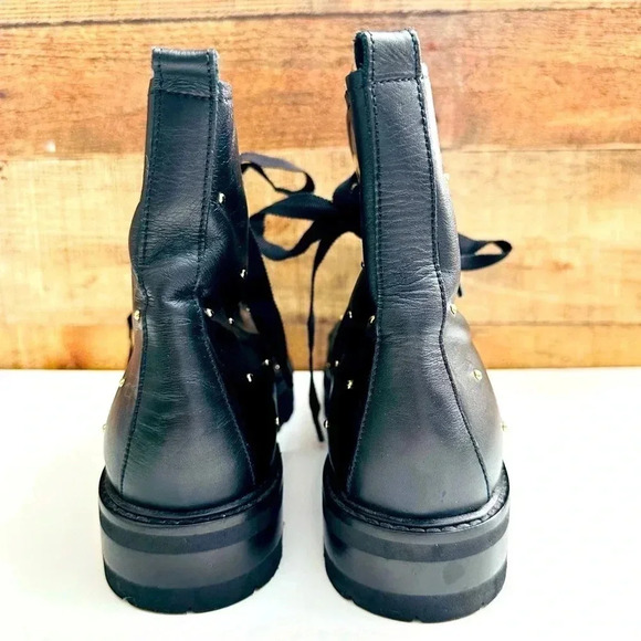 NWOT AGL Attilio Giusti Leombruni Studded Combat Boots - Picture 5 of 10